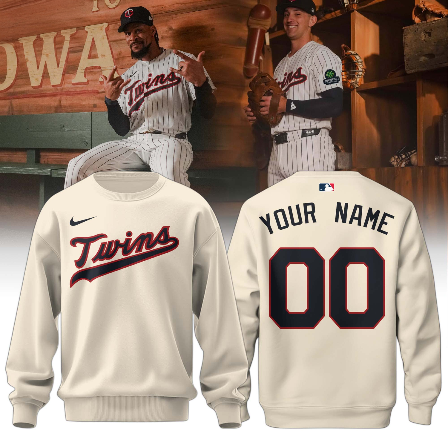 Minnesota Twins 2026 Field Of Dreams Stadium Limited Edition Crewneck Sweatshirt