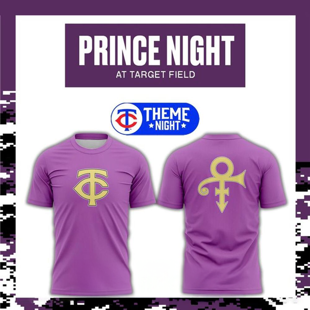 Minnesota Twins Prince Night 2026 Limited Edition Shirt