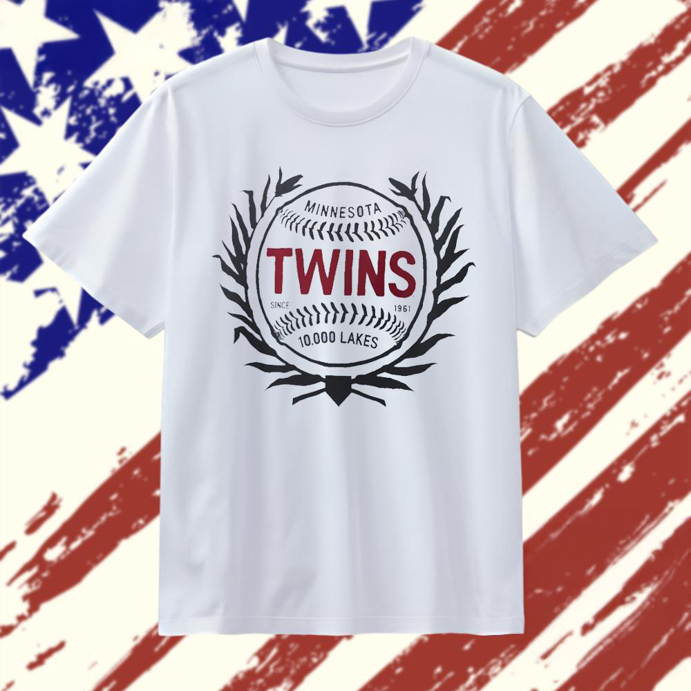 Minnesota Twins Since 1961 10000 Lakes Graphic T Shirt