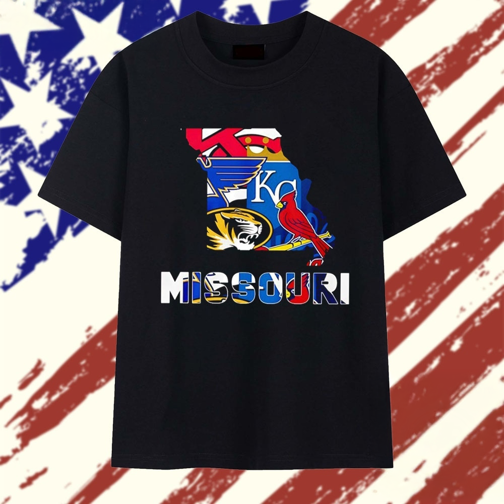 Missouri Sports Teams St. Louis Cardinals Graphic TShirt