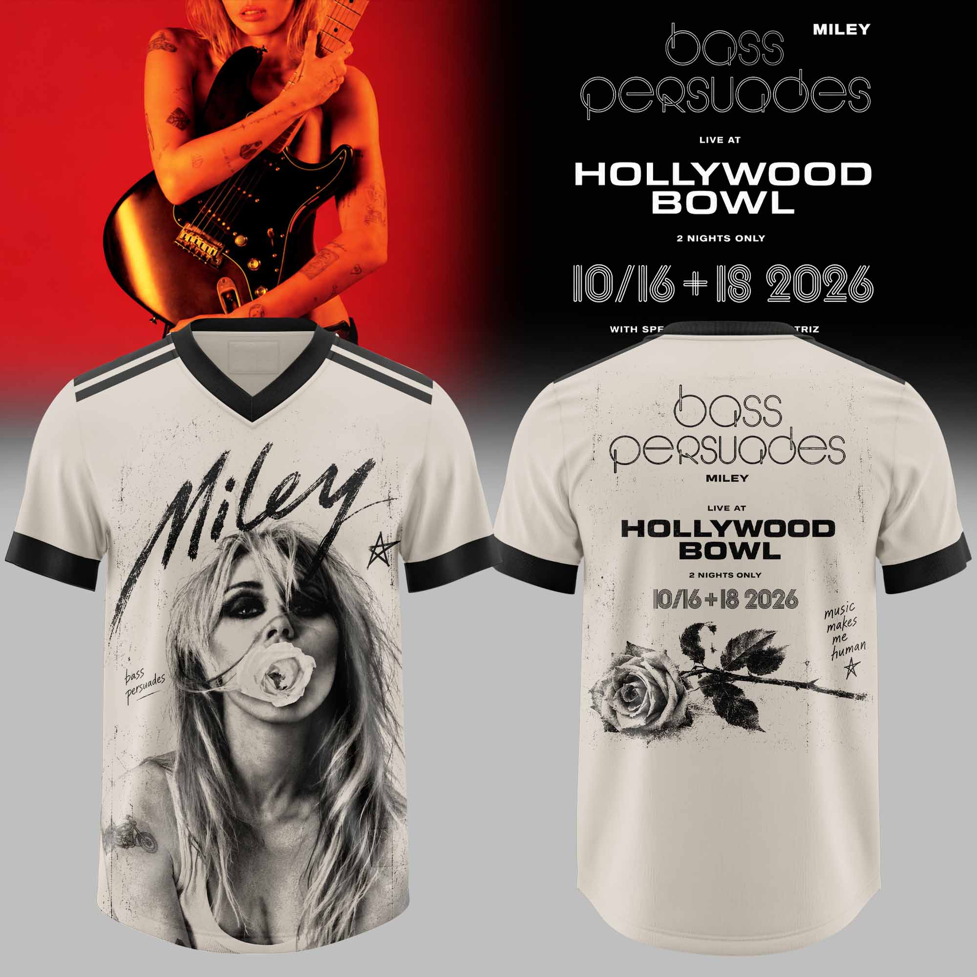 Mly Crs Bass Persuades Live At Hollywood Bowl Premium 3D Football Jersey 2 - Unicasport Mly Crs Bass Persuades Live At Hollywood Bowl Premium 3D Football Jersey