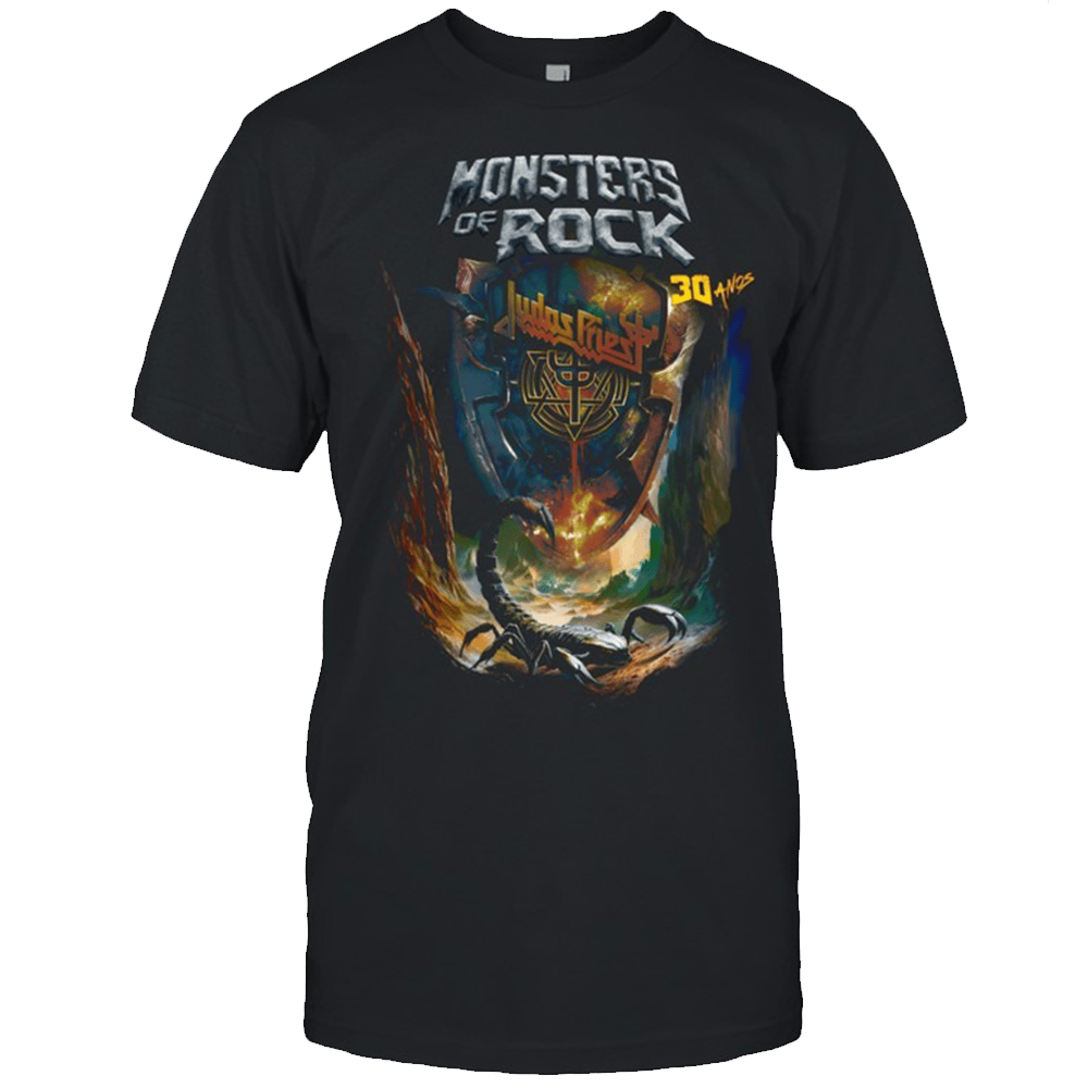 Monsters Of Rock Merch Monsters Of Rock 30 Anos TShirt Stepdad Gifts For Fathers Day