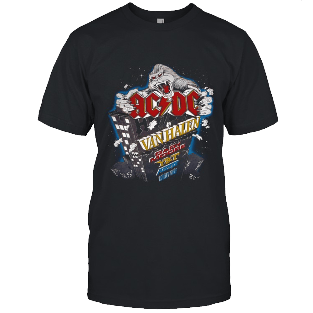 Monsters Of Rock Merch Monsters Of Rock ACDC TShirt Meaningful Fathers Day Gifts