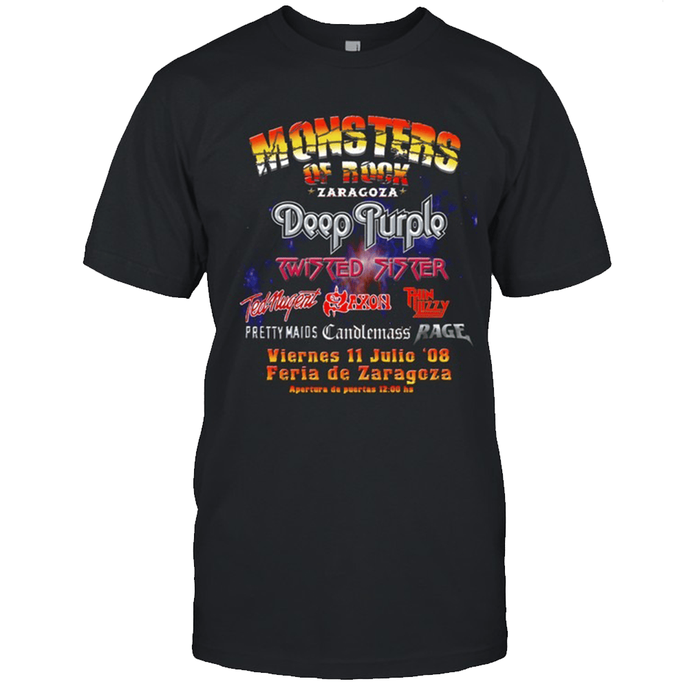 Monsters Of Rock Merch Monsters Of Rock Deep Purple TShirt Gifts For New Dads