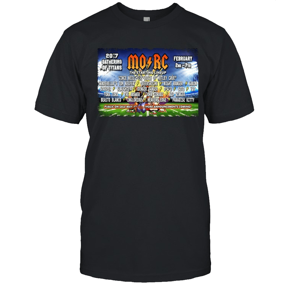 Monsters Of Rock Merch Monsters Of Rock MO RC TShirt Best Fathers Day Gifts