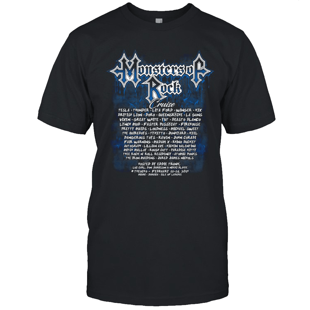 Monsters Of Rock Merch Monsters Of Rock TShirt Birthday Presents For Dad