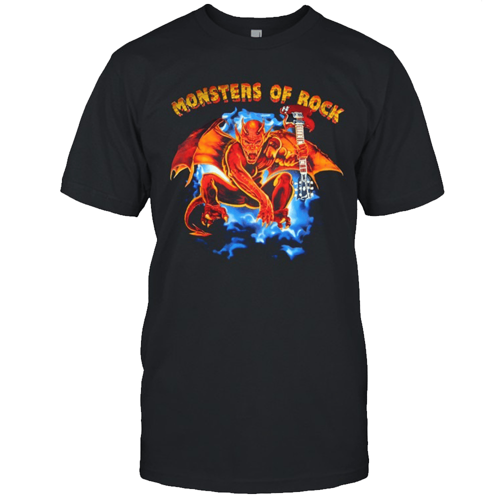Monsters Of Rock Merch Monsters Of Rock TShirt Great Gifts For Dad