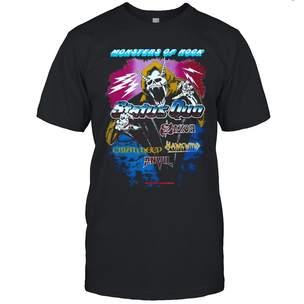 Monsters Of Rock Merch Monsters Of Rock Tour TShirt Perfect Fathers Day Gifts