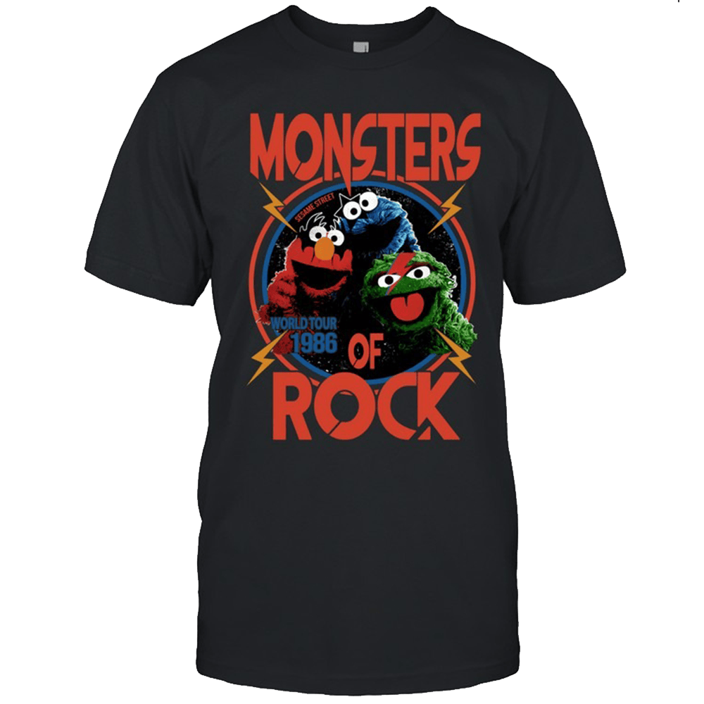Monsters Of Rock Merch Monsters Of Rock World Tour 1986 TShirt Fathers Day Gifts