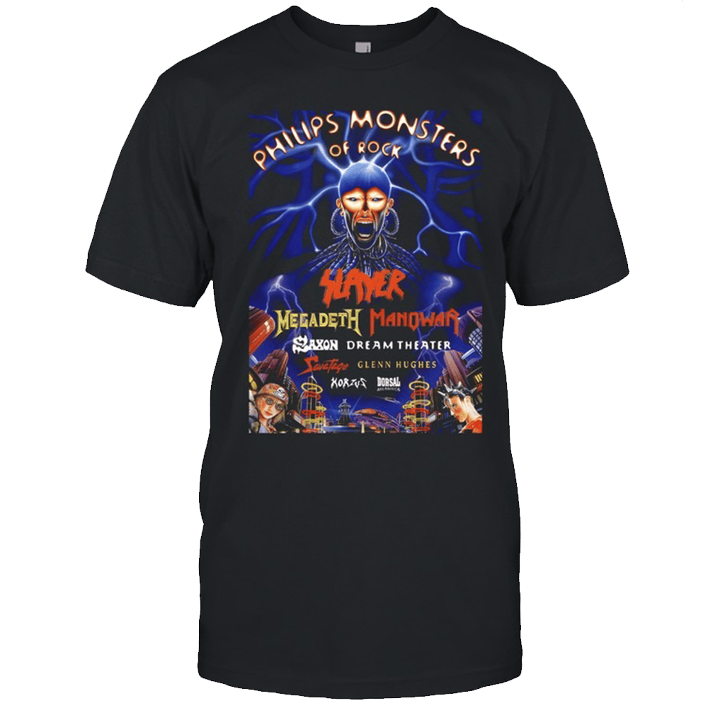 Monsters Of Rock Merch Philips Monsters Of Rock TShirt Perfect Fathers Day Gifts