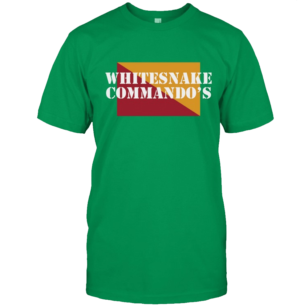 Monsters Of Rock Merch Whitesnake Commandos TShirt Gifts For Father In Law