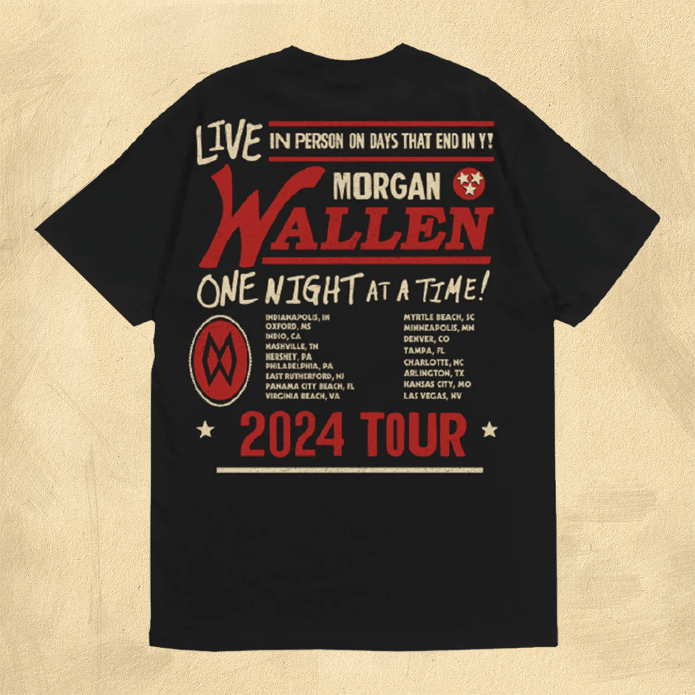 Morgan Wallen Merch Morgan Wallen Shirt 2024 ADMAT Tour TShirt Awesome Fathers Day Gifts