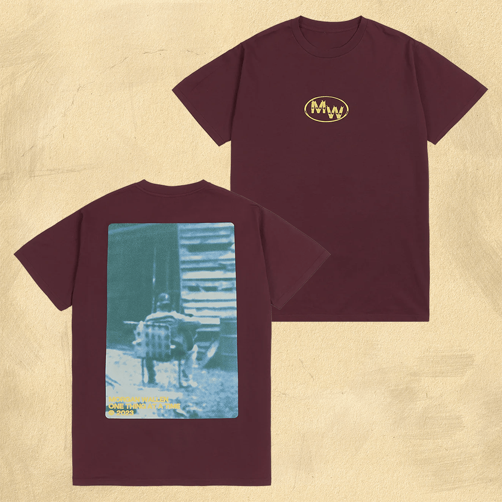 Morgan Wallen Merch Morgan Wallen Shirt MW One Thing At A Time TShirt Good Gifts For Dads