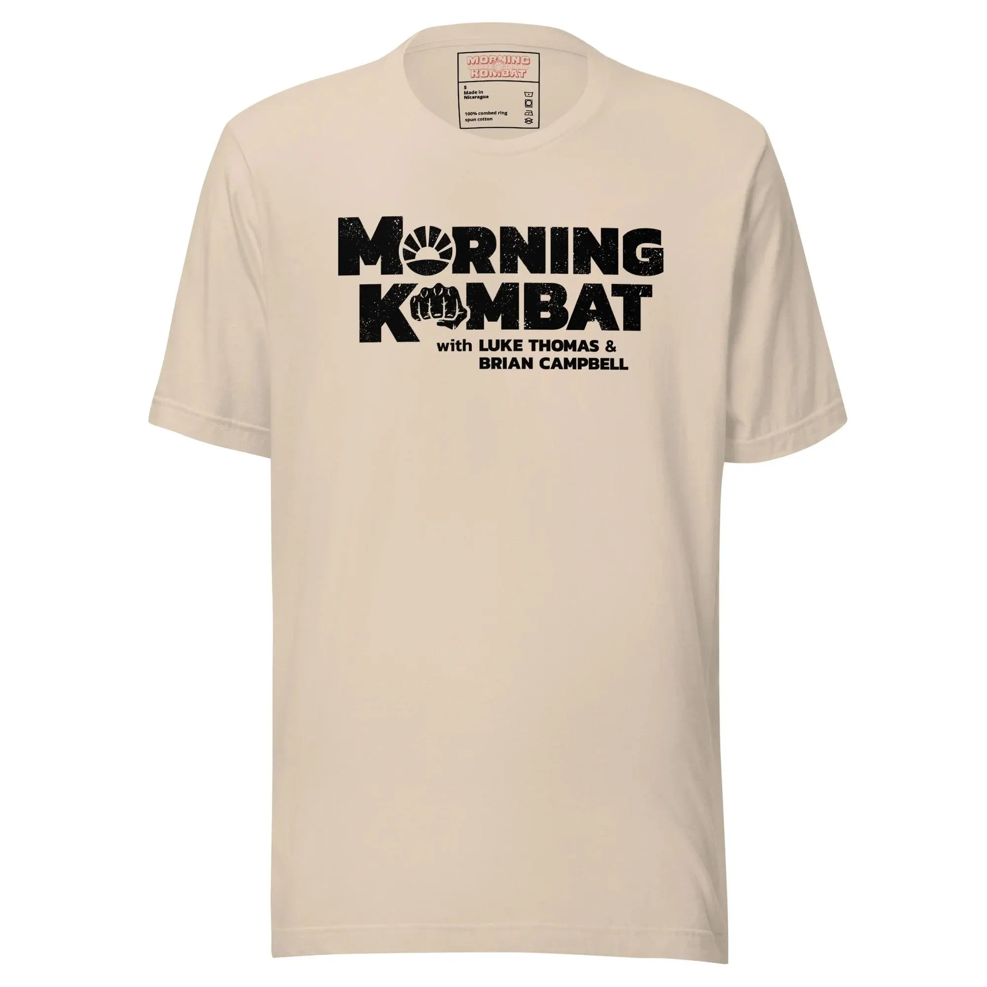 Morning Kombat Merch Sand Morning Kombat TShirt Fathers Day Gift From Daughter