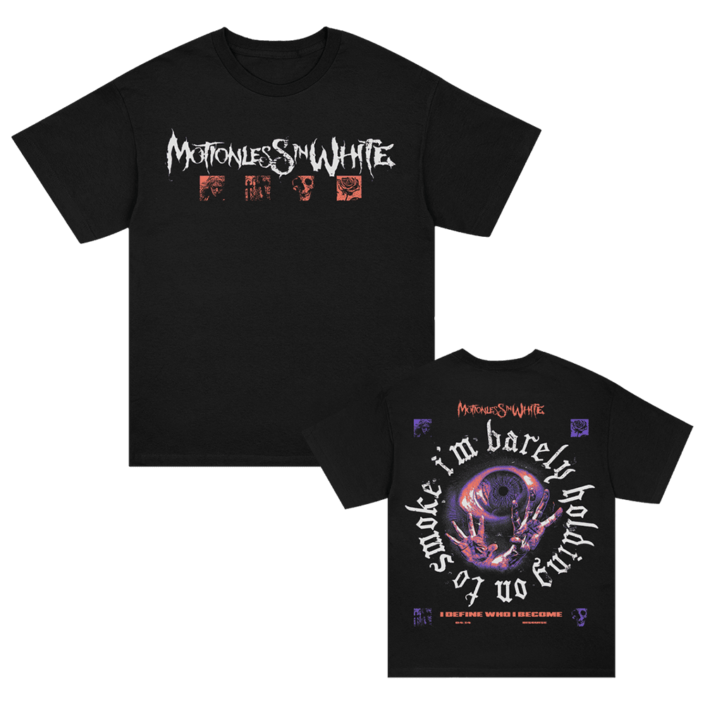 Motionless In White Merch Holding On To Smoke TShirt Fathers Day Gift for Dad