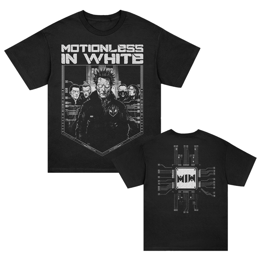 Motionless In White Merch Motionless In White Cyborg TShirt Gifts For Fans