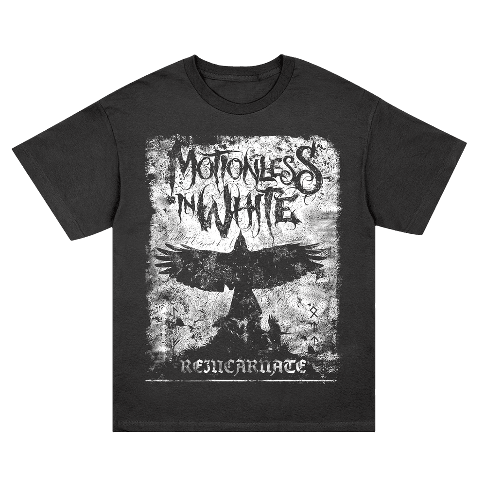 Motionless In White Merch Motionless In White Reincarnate Crow TShirt Gifts For Fan