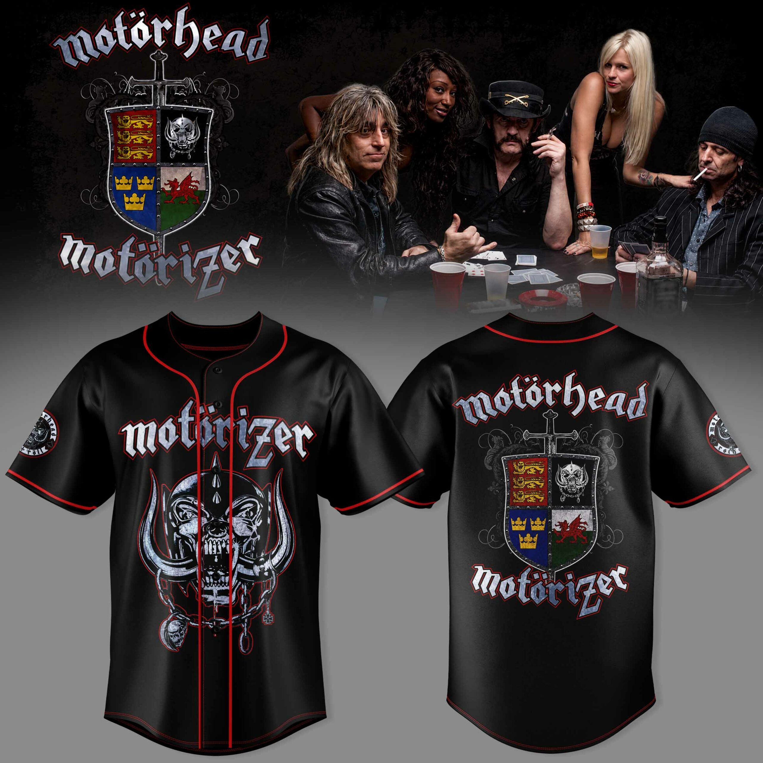 Mtrhd 50 Years of Music Tour Baseball Jersey 3D Printed Anniversary Apparel 1 - Unicasport Mtrhd 50 Years of Music Tour Baseball Jersey 3D Printed Anniversary Apparel