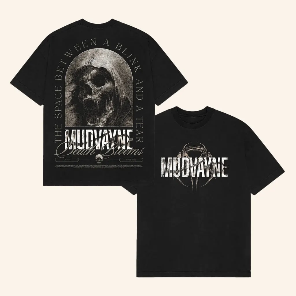 Mudvayne Merch Death Blooms TShirt Gifts For Dudes
