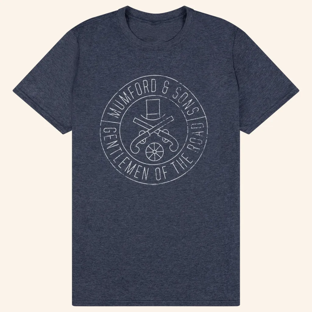 Mumford And Sons Merch Gun Seal Logo Print TShirt Birthday Gift For Husband