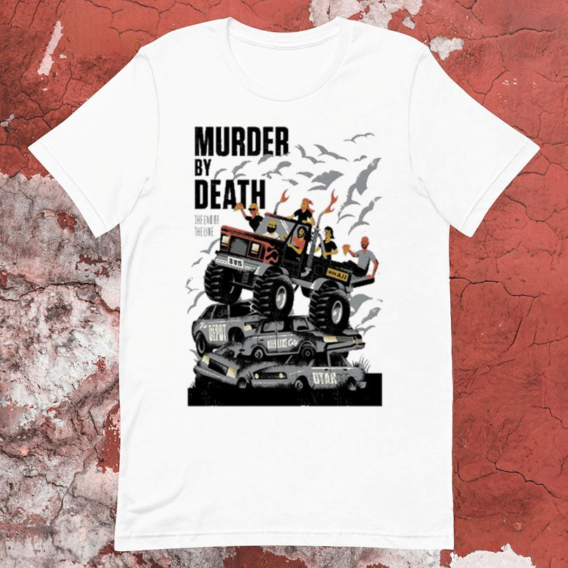 Murder By Death October 19 2025 Salt Lake City Tour Tshirts