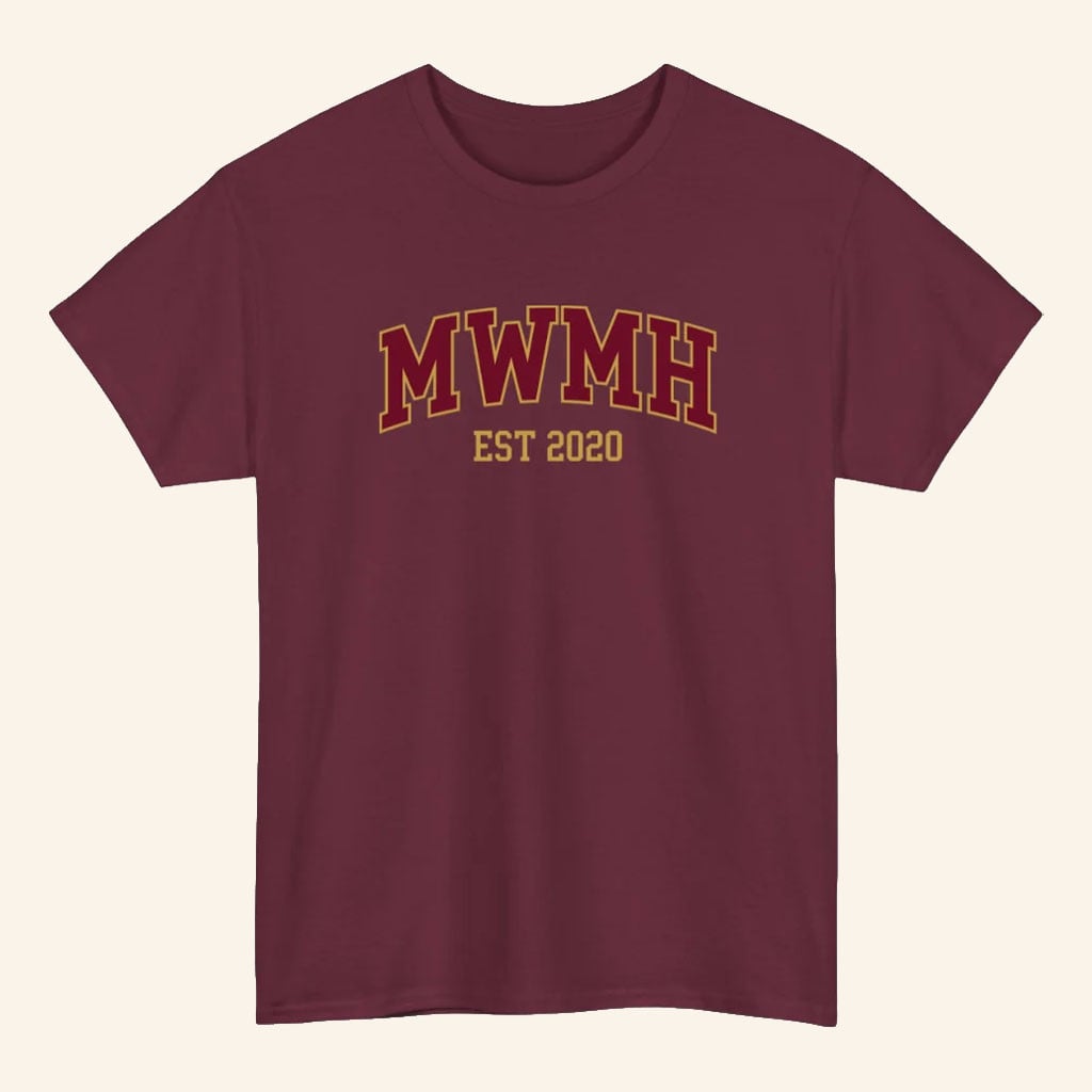 Murder With My Husband Merch 2026 MWMH Varsity TShirt Birthday Gift Ideas For Him