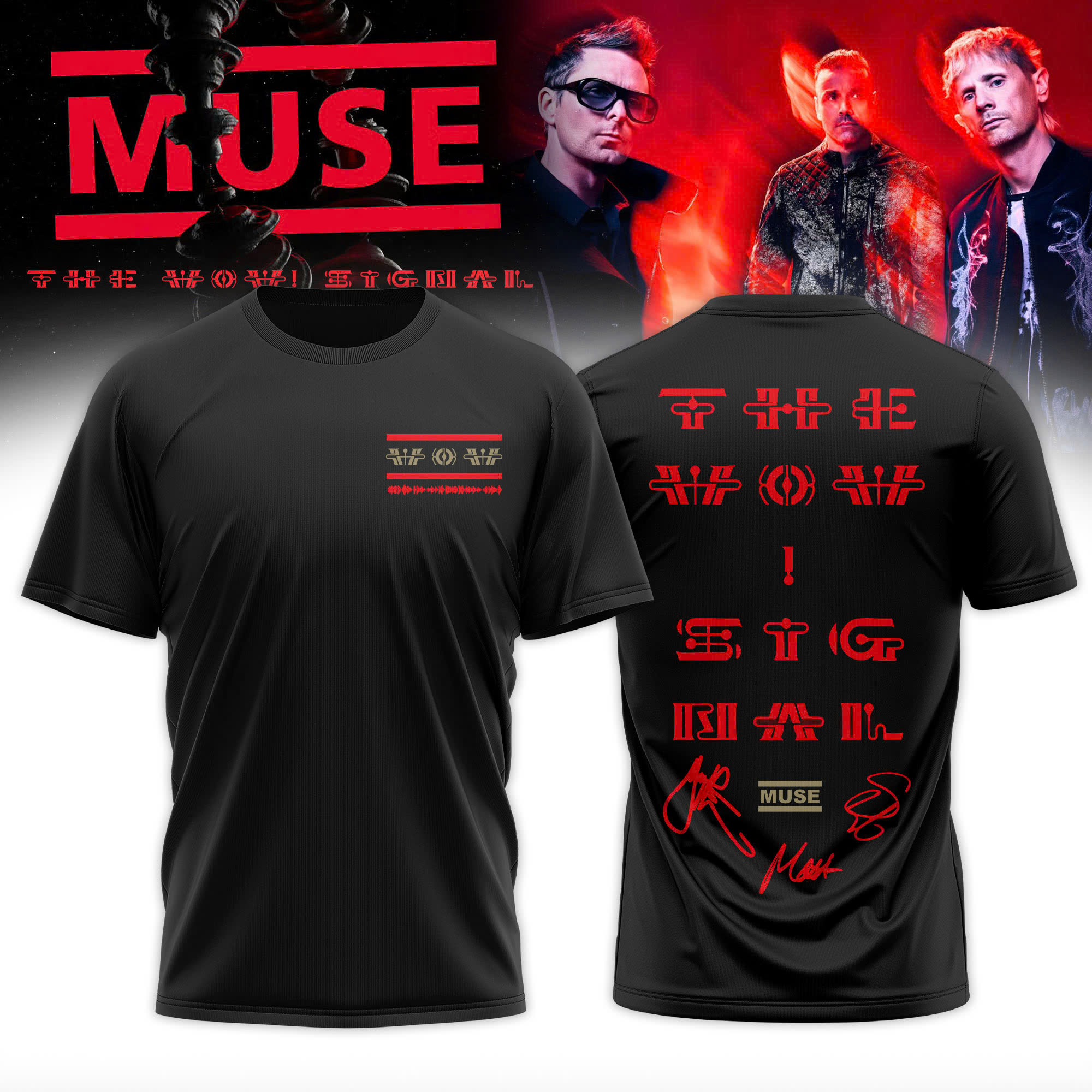 Muse The Wow Signal Tour 2026 Limited Baseball Jersey Collection