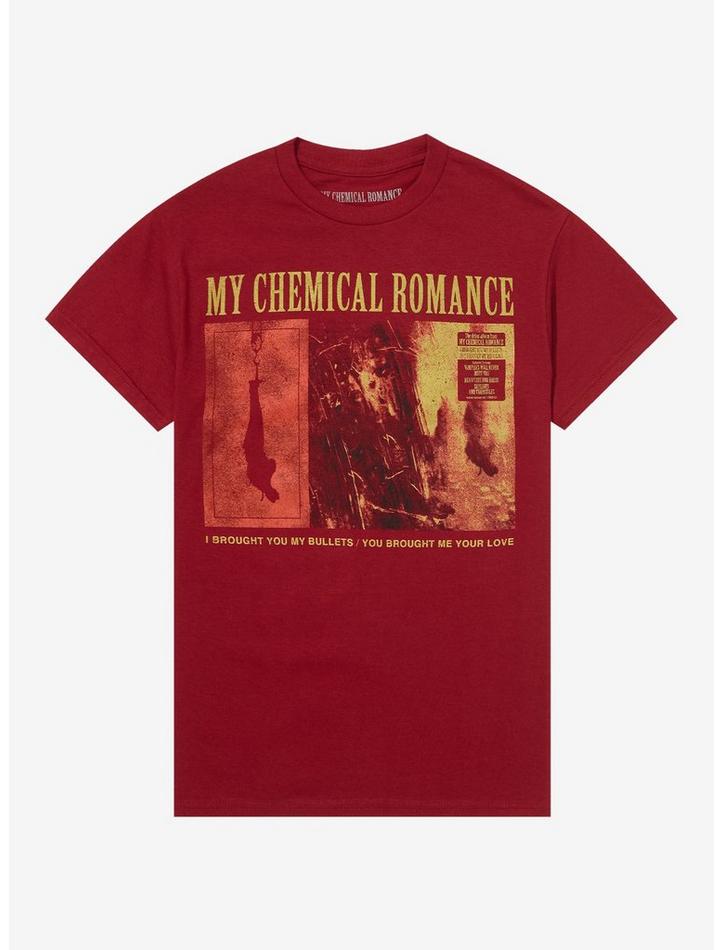 My Chemical Romance Bullets Boyfriend Fit Girls Premium Tee Classic Style TShirt