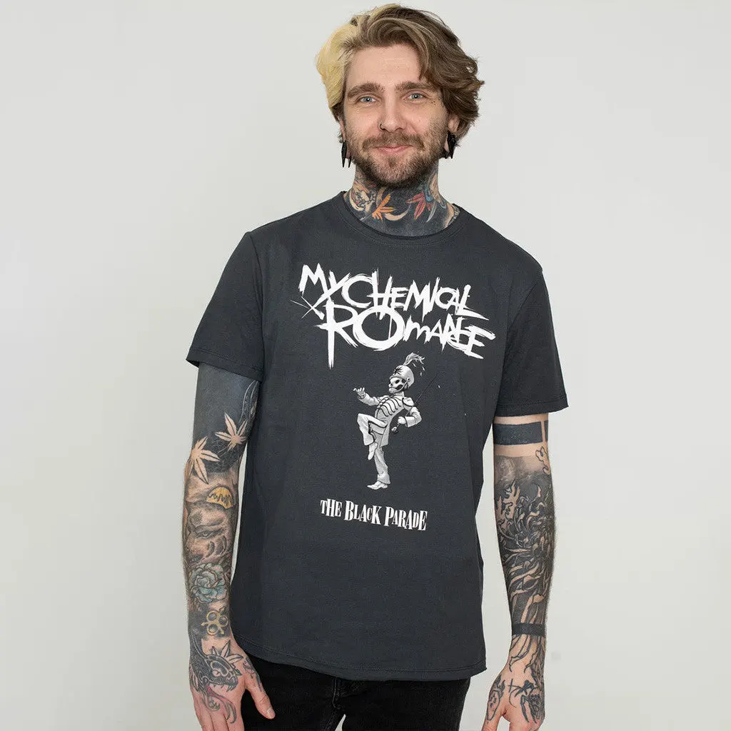 My Chemical Romance Tour Merch Black Parade Charcoal TShirt Gifts For Boyfriend