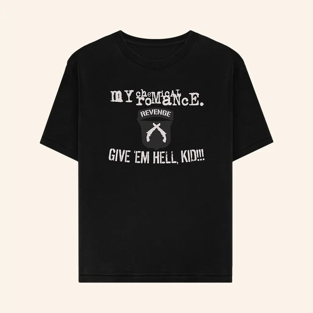 My Chemical Romance Tour Merch Give Em Hell Kid TShirt Best Gifts For Dad