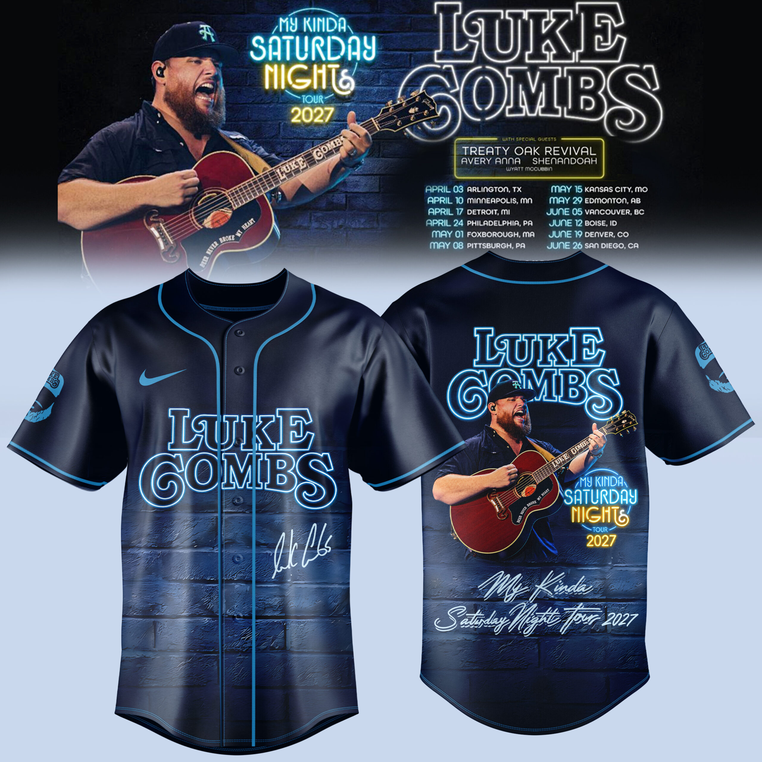 My Kinda Saturday Night Tour 2027 Jersey Country Music Concert Sports Style Fan Apparel 1 - Unicasport My Kinda Saturday Night Tour 2027 Jersey Country Music Concert Sports Style Fan Apparel
