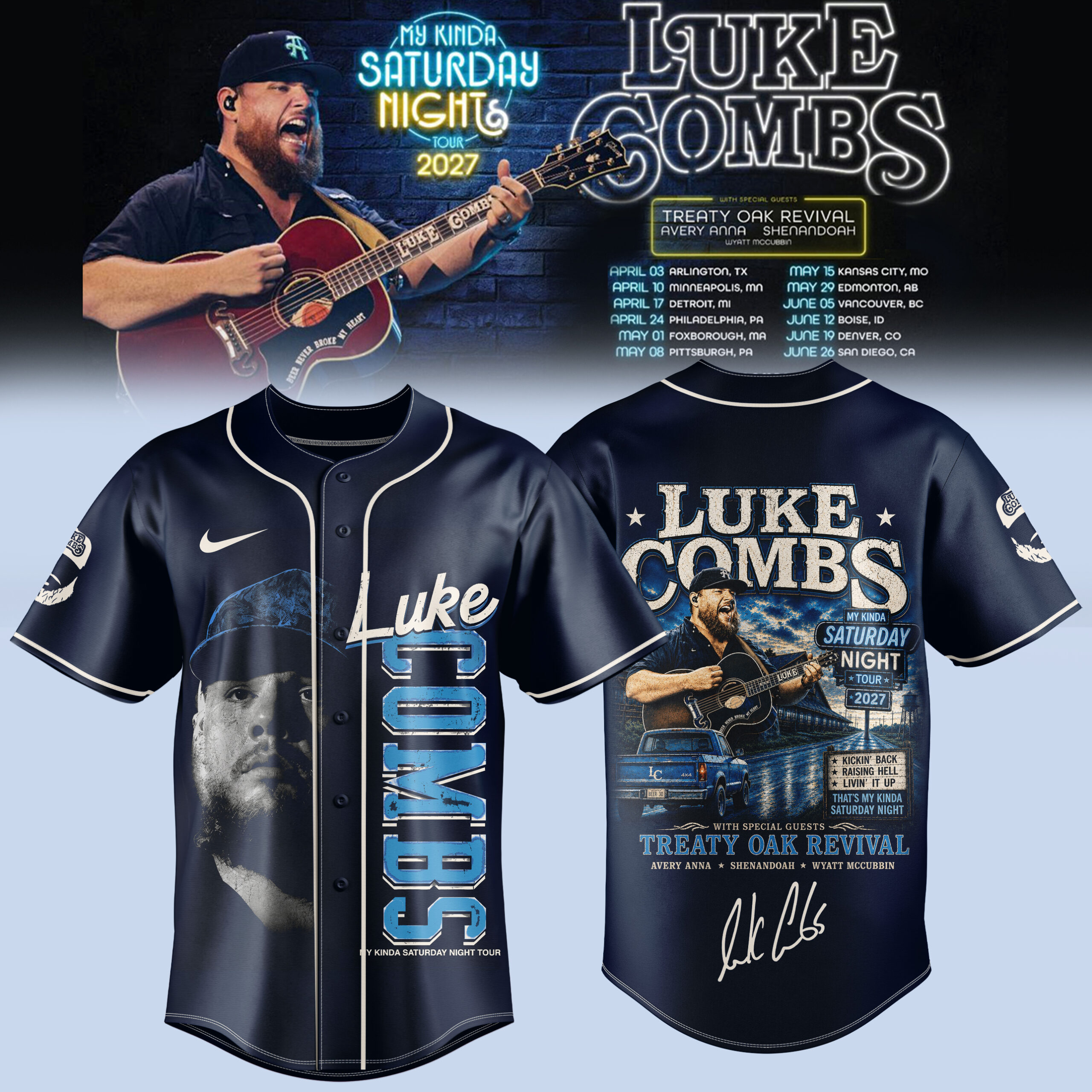 My Kinda Saturday Night Tour 2027 Jersey Edition Country Music Live Concert Fan Apparel 2 - Unicasport My Kinda Saturday Night Tour 2027 Jersey Edition Country Music Live Concert Fan Apparel