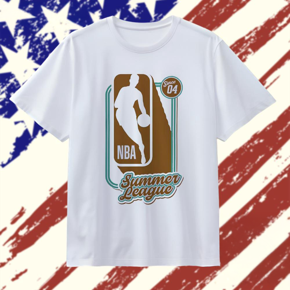 NBA Summer League Since 04 Basketball Graphic T Shirt Gifts For Fans