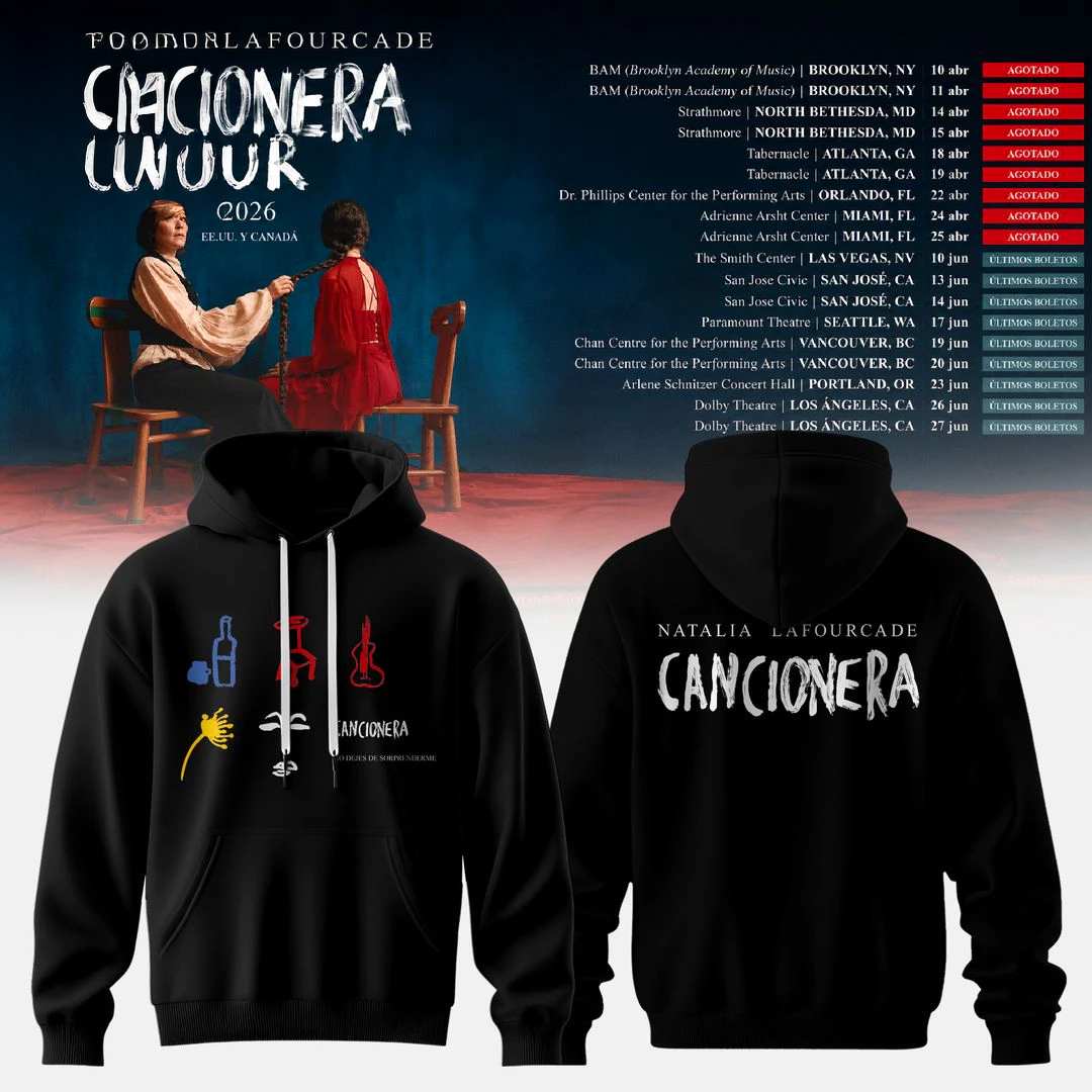 Natalia Lafourcade Cancionera Tour 2026 Limited Edition Hoodie
