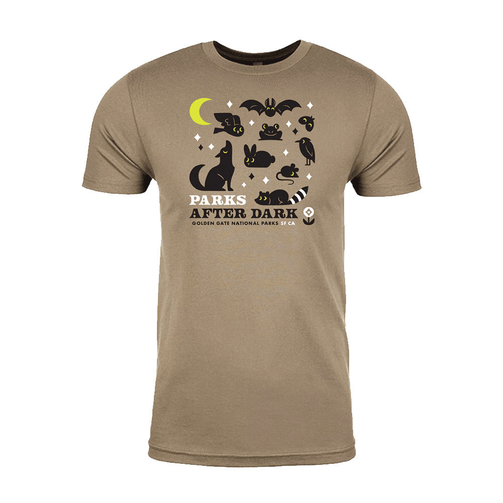National Park After Dark Merch TShirt Protect Our Parks Shirt Glow In The Dark Tee