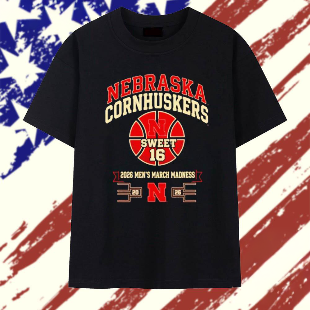 Nebraska Cornhuskers Sweet 16 2026 Mens March Madness classic T Shirt