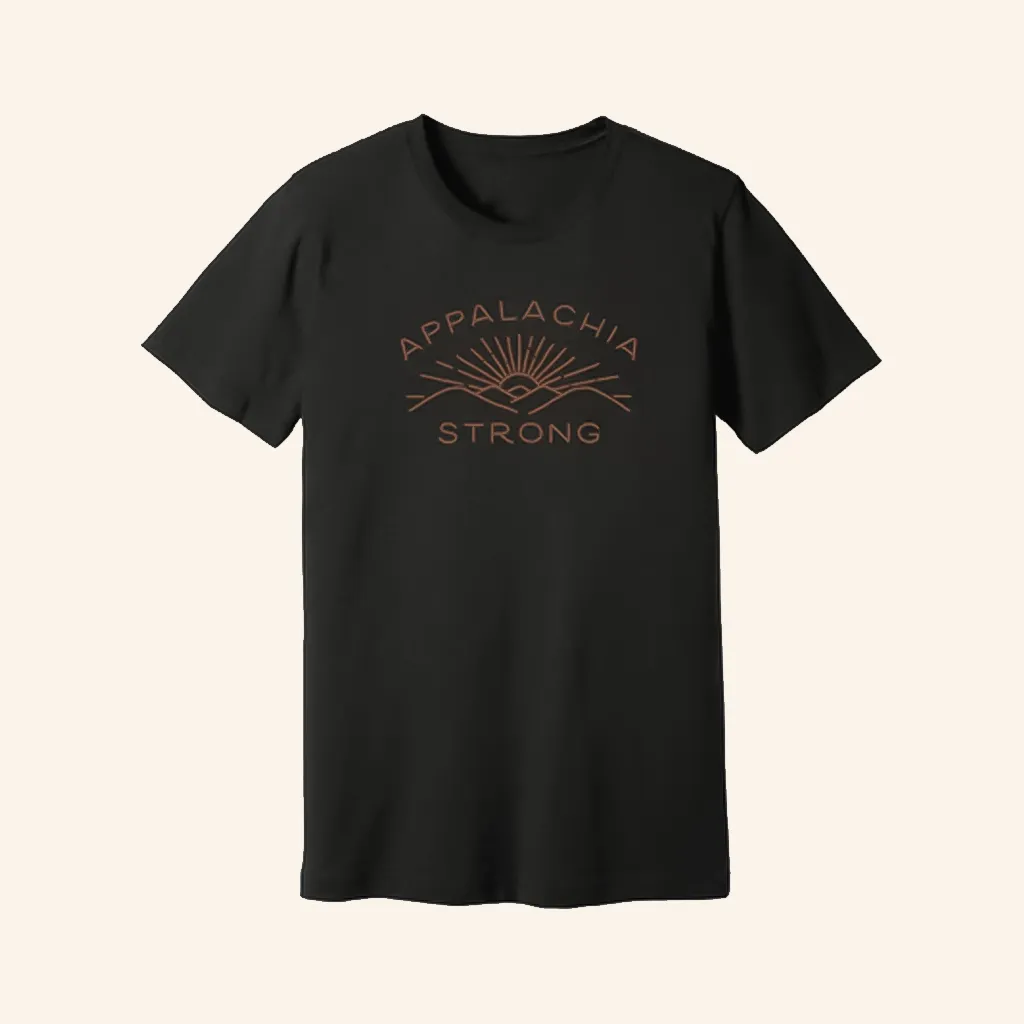 New Frontier Brand Merch Appalachia Strong TShirt Christmas Present Ideas For Him