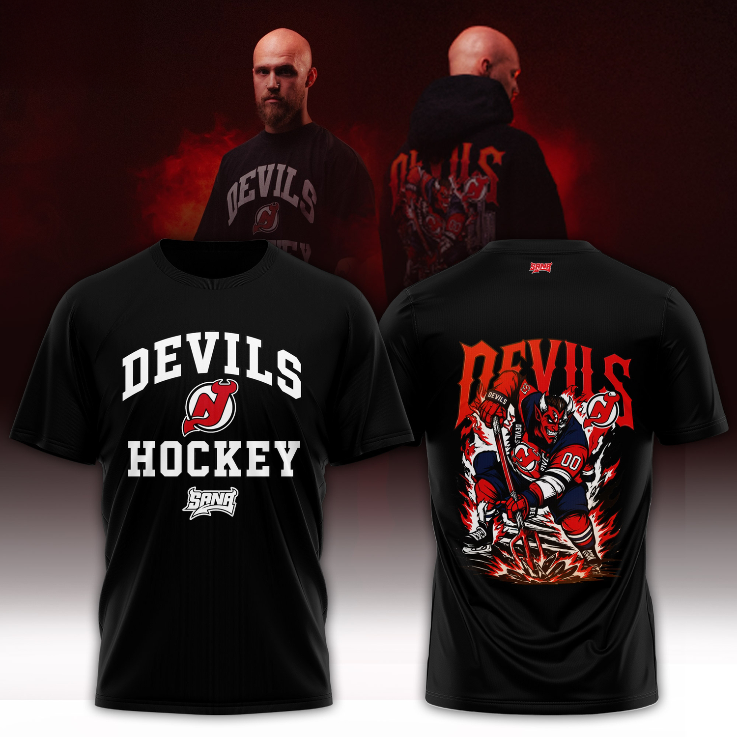 New Jersey Devils Sana Fanatics Fest Edition Limited Edition Graphic T Shirt