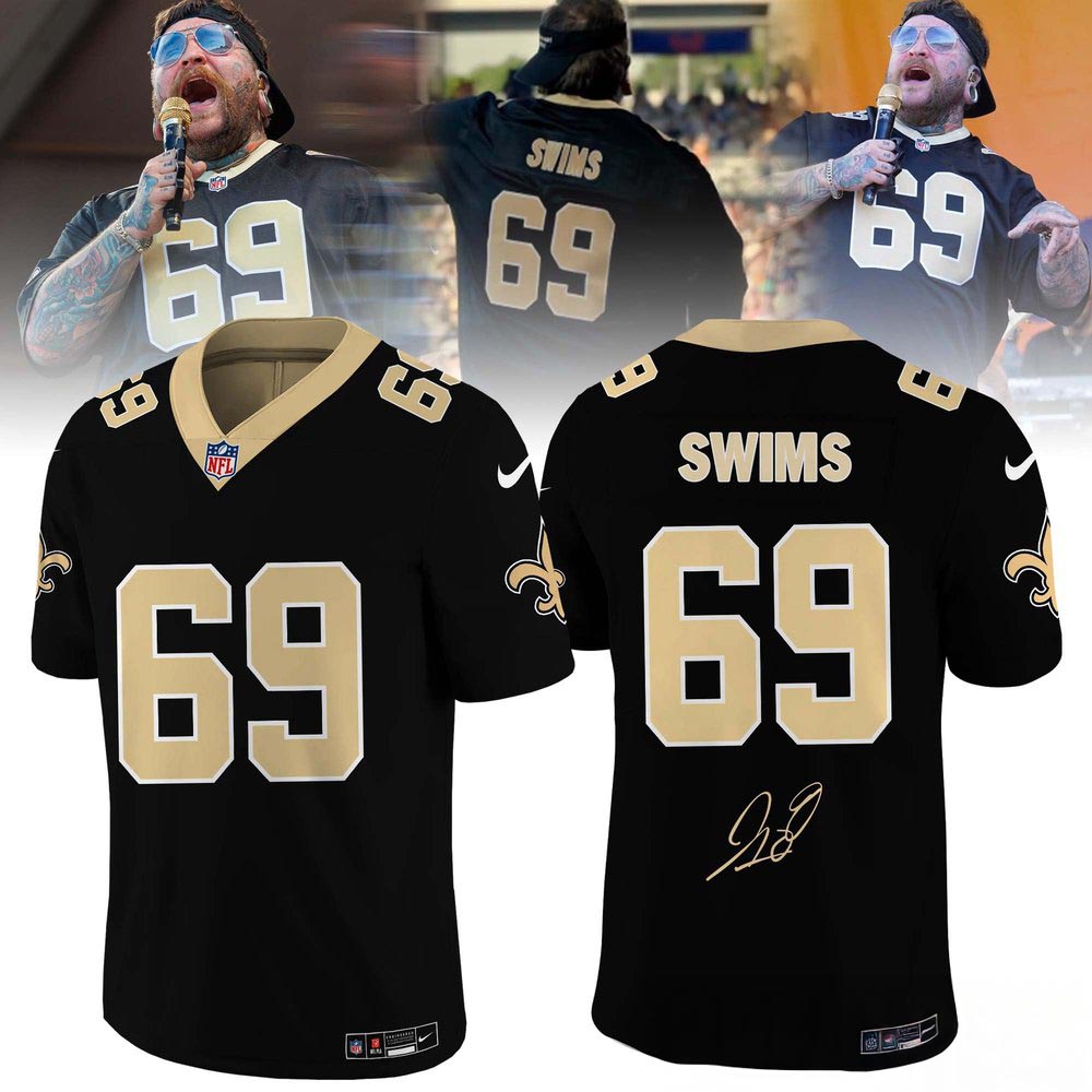 New Orleans Saints x Teddy Swims The Ugly Tour 2026 Special Football Jersey Music Football Fan Apparel 1 - Unicasport New Orleans Saints x Teddy Swims The Ugly Tour 2026 Special Football Jersey Music Football Fan Apparel