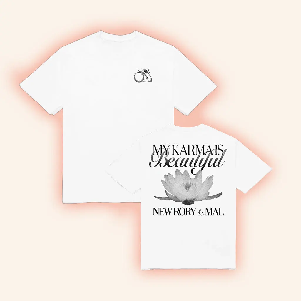New Rory And Mal Merch My Karma Is Beautiful TShirt Gifts For Friends