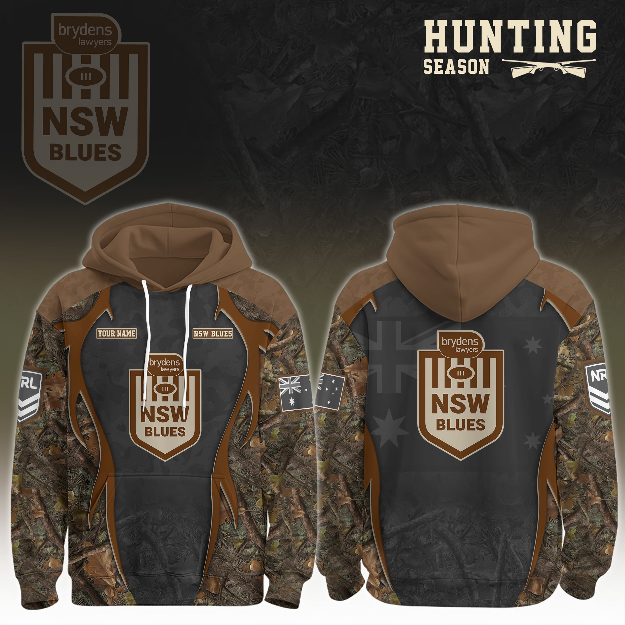 New South Wales Blues 2026 Hunting Season Limited Edition Hoodie