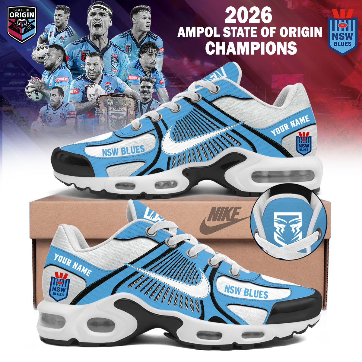 New South Wales Collector Edition Sneakers Merchandise Gifts For Fans