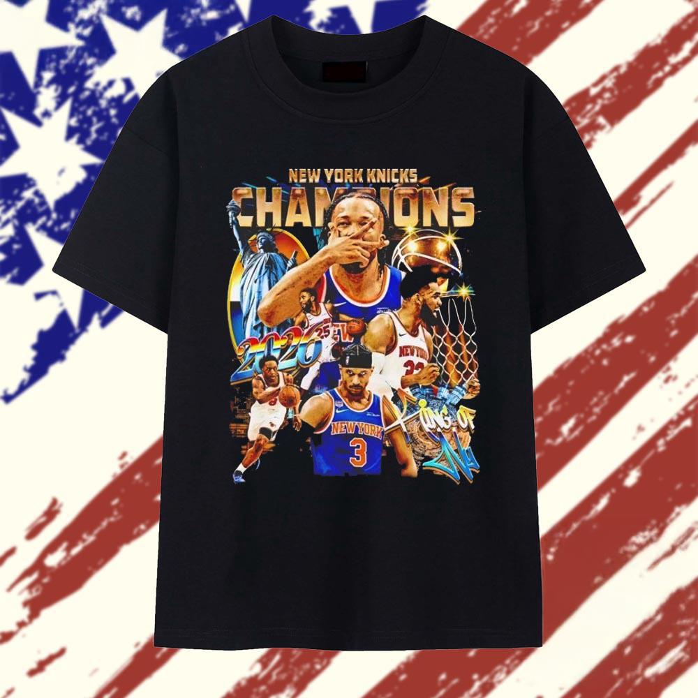 New York Knicks King Of NY Jalen Brunson 2026 Graphic T Shirt