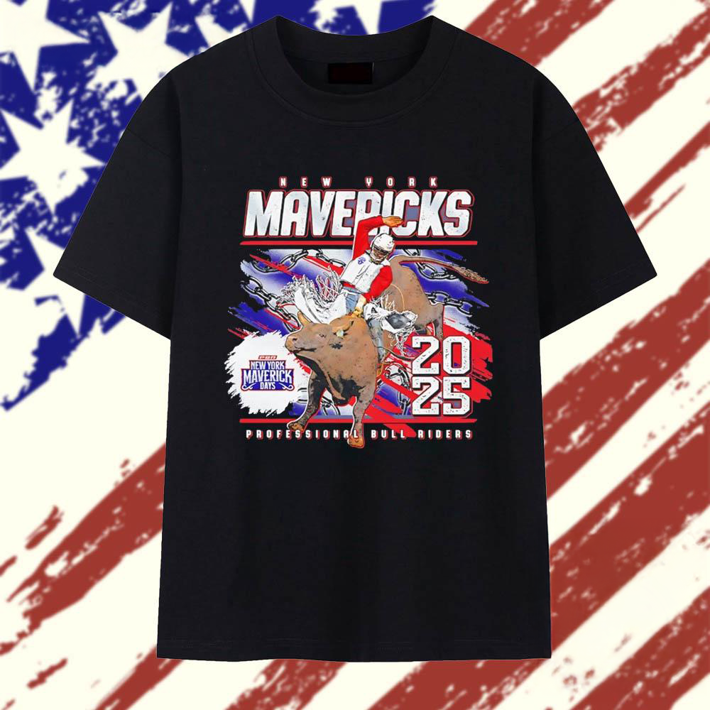 New York Mavericks 2025 Event Professional Bull Riders T Shirt