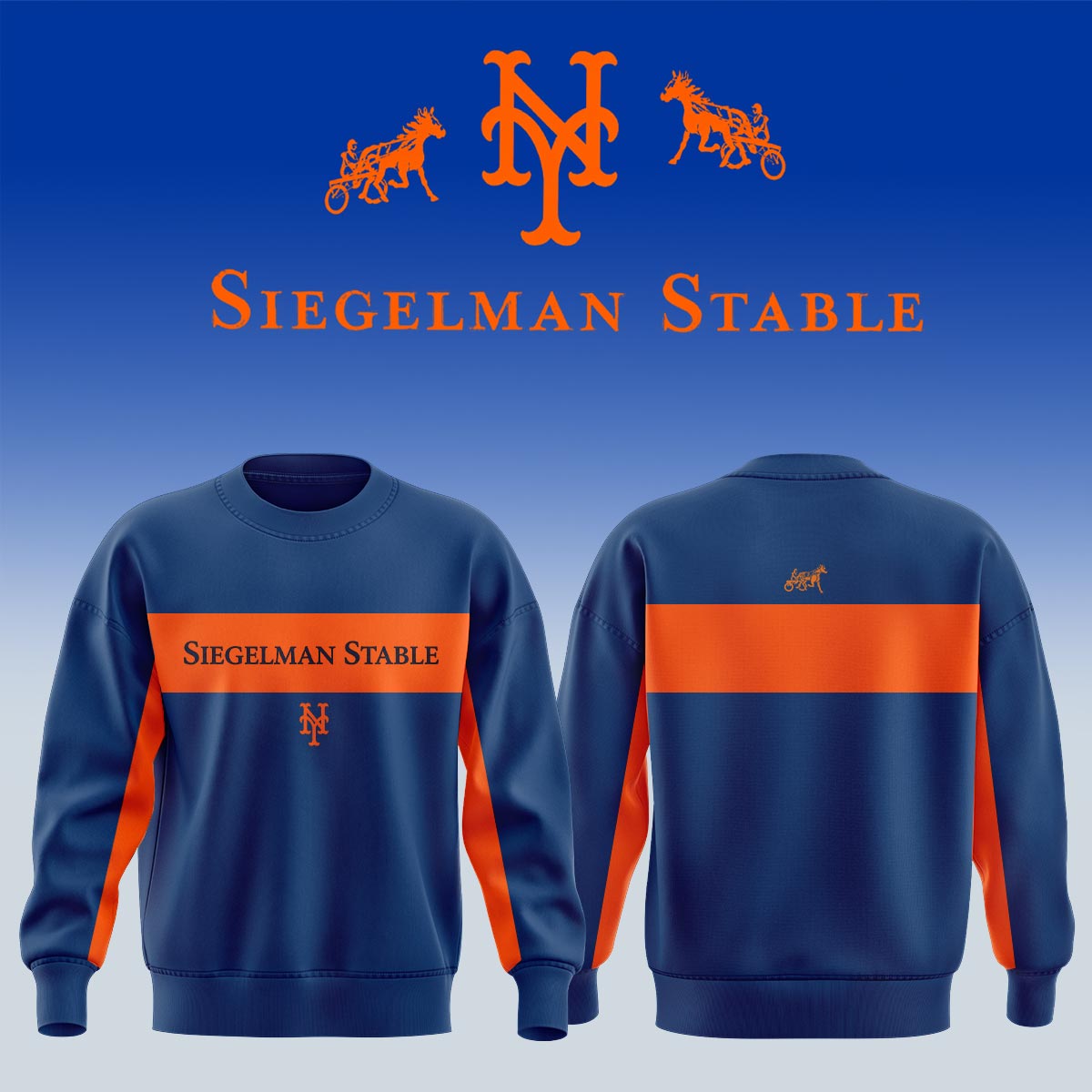 New York Mets Siegelman Stable 2026 Collection Limited Edition Graphic Sweatshirt