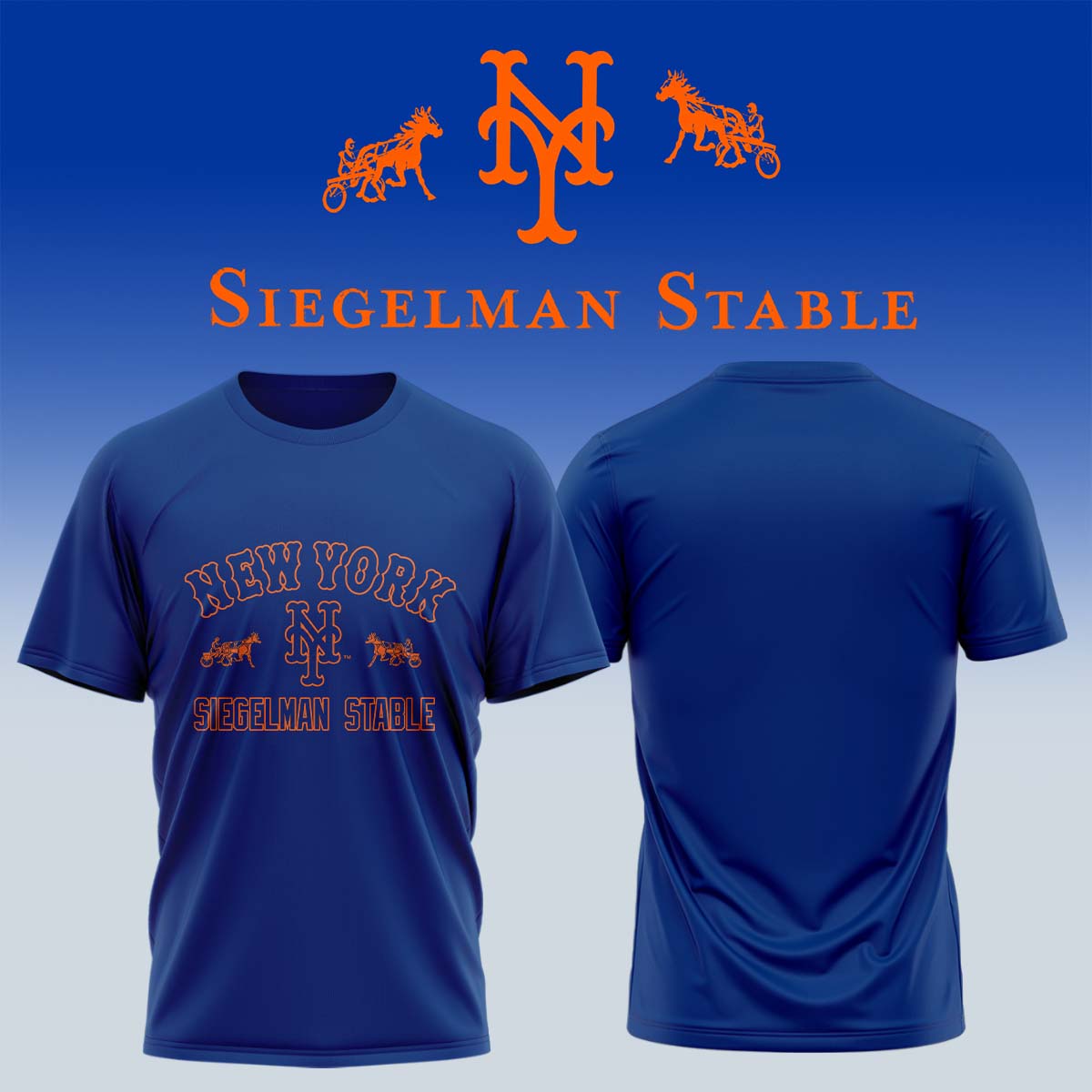 New York Mets Siegelman Stable 2026 Collection Limited Edition Graphic T Shirt Collector Edition