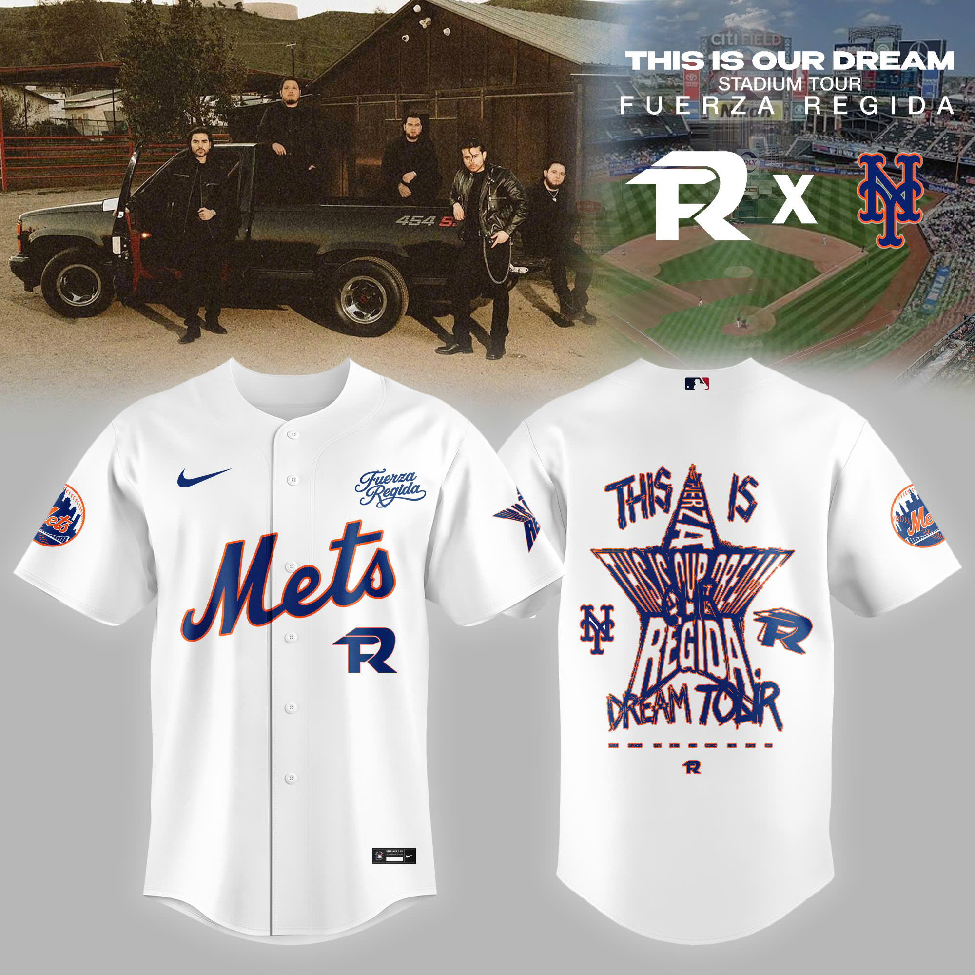 New York Mets This Is Our Dream Limited Baseball Jersey Collection