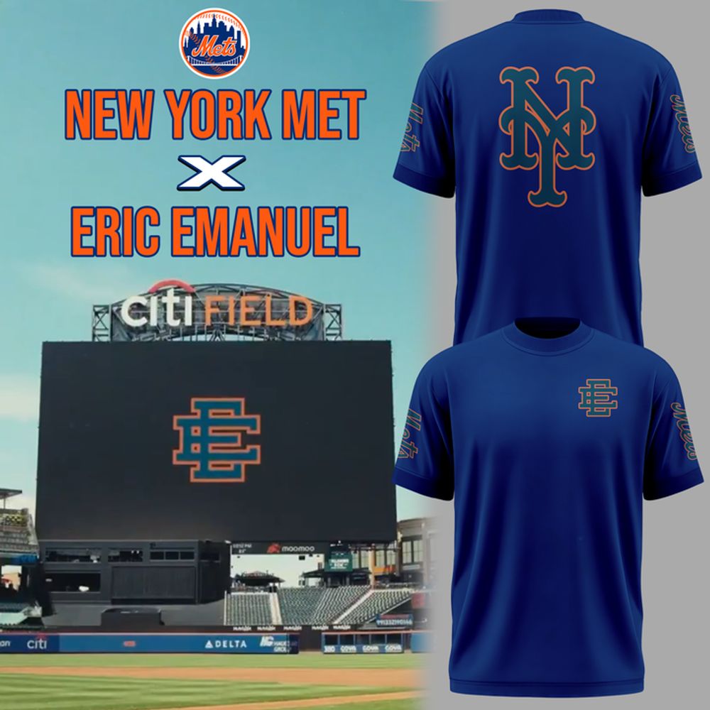 New York Mets x Eric Emanuel 2026 Limited Edition Graphic T Shirt