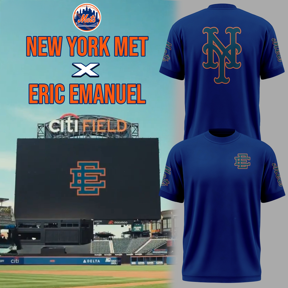 New York Mets x Eric Emanuel 2026 Limited Edition Graphic T Shirt Gifts For Fans