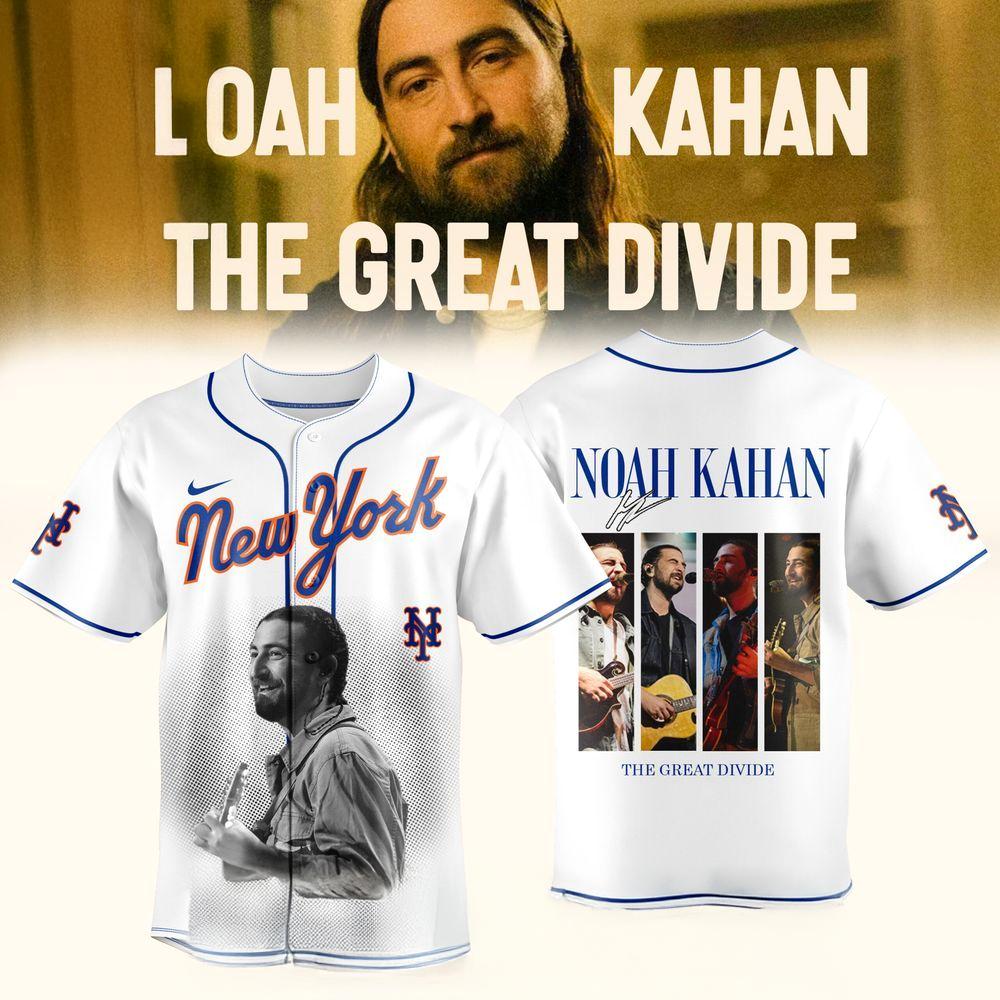 New York Mets x Noah Kahan The Great Divide Fenway Folk Jersey